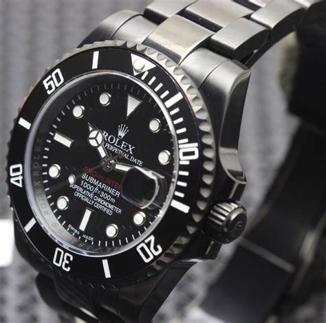 rolex submariner limited edition black